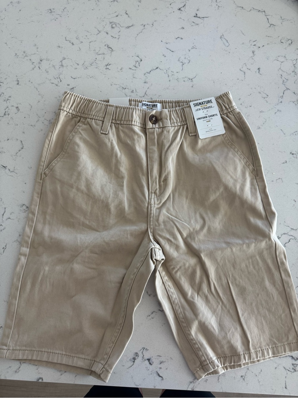 Signature by Levi Strauss Tan Boys' Shorts